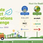 The nine finalists of the Climate Impact Innovations Challenge 2025