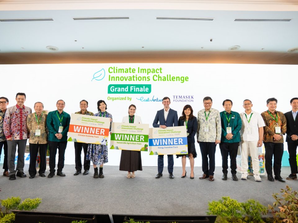 The winners of the Climate Impact Innovations Challenge 2025